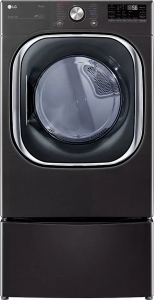 LG Appliances7.4 cu. ft. Ultra Large Capacity Smart wi-fi Enabled Front Load Electric Dryer with TurboSteam&trade; and Built-In Intelligence