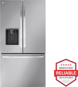 LG Appliances31 cu. ft. Smart Standard-Depth MAX&trade; French Door Refrigerator with Dual Ice