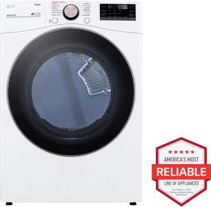 LG Appliances7.4 cu. ft. Ultra Large Capacity Smart wi-fi Enabled Front Load Electric Dryer with TurboSteam&trade; and Built-In Intelligence