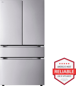 LG Appliances30 cu. ft. Smart Standard-Depth MAX&trade; 4-Door French Door Refrigerator with Full-Convert Drawer&trade;