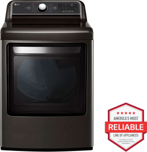 LG Appliances7.3 cu.ft. Smart wi-fi Enabled Gas Dryer with TurboSteam&trade;