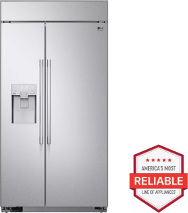 LG AppliancesSTUDIOLG STUDIO 26 cu. ft. Smart Side-by-Side Built-In Refrigerator with Ice & Water Dispenser