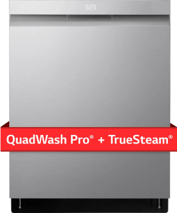 LG AppliancesSmart Top Control Dishwasher with QuadWash&reg; Pro, TrueSteam&reg; and Dynamic Dry&reg;