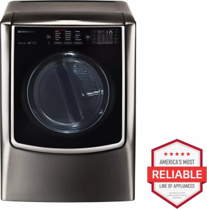 LG AppliancesLG SIGNATURE 9.0 cu. ft. Large Smart wi-fi Enabled Electric Dryer w/ TurboSteam&trade;