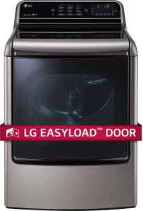 LG Appliances9.0 cu. ft. Mega Capacity TurboSteam&trade; Dryer with EasyLoad&trade; Door
