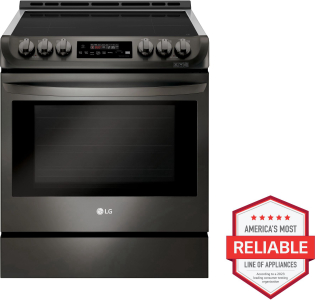 LG Appliances6.3 cu. ft. Smart wi-fi Enabled Induction Slide-in Range with ProBake Convection&reg; and EasyClean&reg;