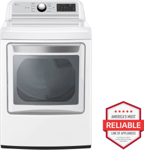 LG Appliances7.3 cu. ft. Ultra Large Capacity Smart wi-fi Enabled Rear Control Gas Dryer with EasyLoad&trade; Door