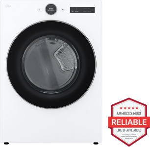 LG Appliances7.4 cu. ft. Ultra Large Capacity Smart Front Load Gas Energy Star Dryer with Sensor Dry & Steam Technology