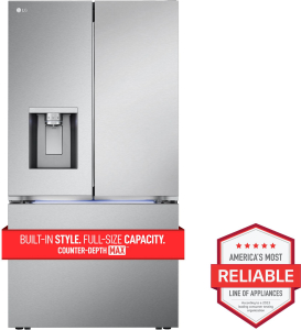 LG Appliances26 cu. ft. Smart Counter-Depth MAX&trade; French Door Refrigerator with Four Types of Ice