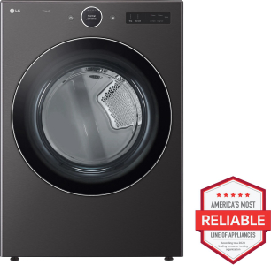 LG Appliances7.4 cu. ft. Ultra Large Capacity Smart Front Load Gas Dryer with Built-In Intelligence & TurboSteam&reg;