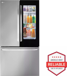 LG Appliances27 cu. ft. Smart InstaView&reg; Counter-Depth MAX&trade; French Door Refrigerator