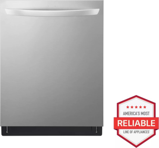 LG AppliancesSmart Top Control Dishwasher with 1-Hour Wash & Dry, QuadWash&reg; Pro, TrueSteam&reg;, and Dynamic Heat Dry&trade;