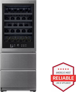 LG AppliancesLG SIGNATURE 15 cu. ft. Smart wi-fi Enabled InstaView&reg; Wine Cellar Refrigerator